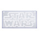LÁMPARA PALADONE STAR WARS LOGO LED Lampara merchandising LÁMPARA PALADONE STAR WARS LOGO LED Lampara merchandising
