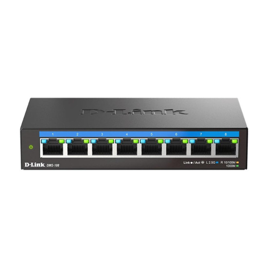 SWITCH D - LINK DMS - 108 E 8 PUERTOS Switch SWITCH D - LINK DMS - 108 E 8 PUERTOS Switch
