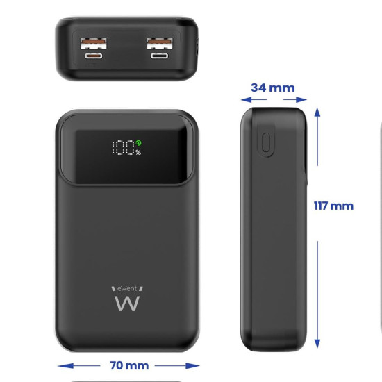 POWERBANK EWENT EW1164 20000MAH Powerbanks POWERBANK EWENT EW1164 20000MAH Powerbanks