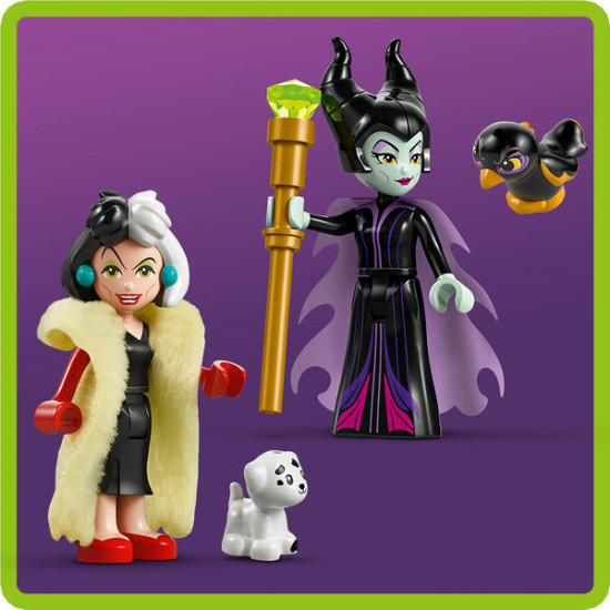 LEGO DISNEY TRAJES MALÉFICA Y CRUELLA Playmobils LEGO DISNEY TRAJES MALÉFICA Y CRUELLA Playmobils