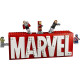 LEGO MARVEL LOGOTIPO Y FIGURAS Playmobils LEGO MARVEL LOGOTIPO Y FIGURAS Playmobils