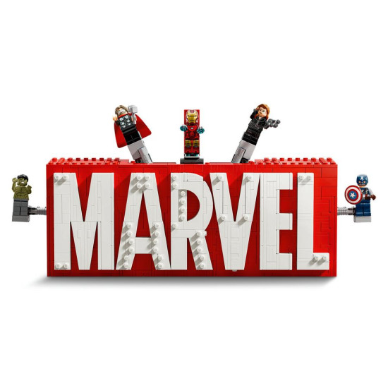 LEGO MARVEL LOGOTIPO Y FIGURAS Playmobils LEGO MARVEL LOGOTIPO Y FIGURAS Playmobils