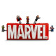 LEGO MARVEL LOGOTIPO Y FIGURAS Playmobils LEGO MARVEL LOGOTIPO Y FIGURAS Playmobils