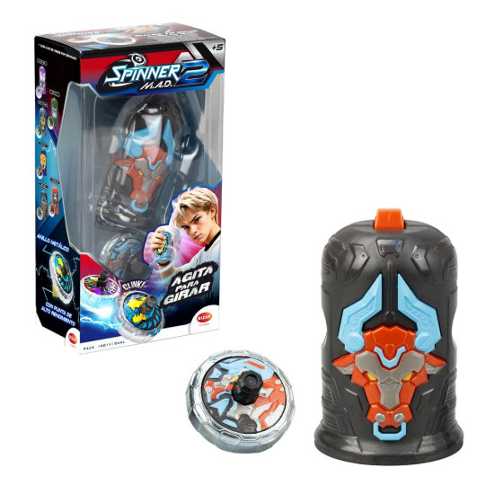 SPINNER MAD 2 SHAKE PACK INDIVIDUAL Juguetes