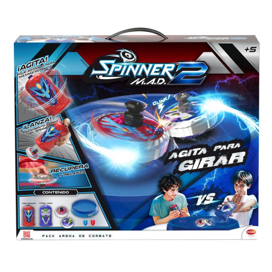 SPINNER MAD 2 ARENA COMBATE Juguetes