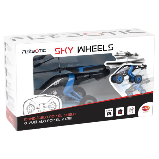 HELICOPTERO RADIO CONTROL FLYBOTIC SKY WHEELS Juguetes HELICOPTERO RADIO CONTROL FLYBOTIC SKY WHEELS Juguetes