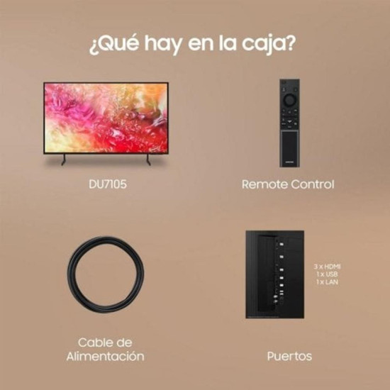 TV SAMSUNG 65 PULGADAS LED 4K TU65DU7105 Television TV SAMSUNG 65 PULGADAS LED 4K TU65DU7105 Television