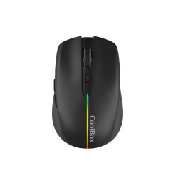MOUSE RATON COOLBOX GAMING W01 NEGRO