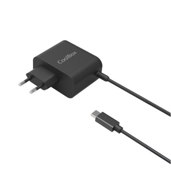 ADAPTADOR CARGADOR RAPIDO CORRIENTE COOLBOX GAN Baterías y cargadores portátiles ADAPTADOR CARGADOR RAPIDO CORRIENTE COOLBOX GAN Baterías y cargadores portátiles