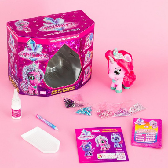FIGURA UNICORNIO CRYSTALVERSE CLASSIC 1 UNIDAD Juguetes