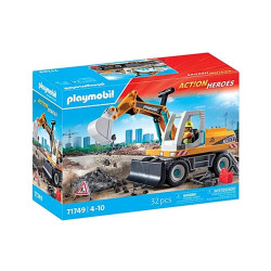PLAYMOBIL -  EXCAVADORA GRANDE
