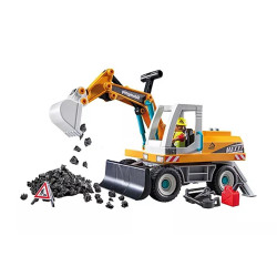 PLAYMOBIL -  EXCAVADORA GRANDE