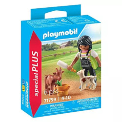 PLAYMOBIL -  MUJER CON CABRAS
