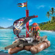 PLAYMOBIL - BOTE PIRATA CON TESORO Playmobils PLAYMOBIL - BOTE PIRATA CON TESORO Playmobils