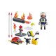 PLAYMOBIL - BOMBERO CON BOMBA DE Playmobils PLAYMOBIL - BOMBERO CON BOMBA DE Playmobils