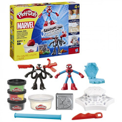 JUEGO HASBRO PLAY - DOH SPIDERMAN LAUNCH AND