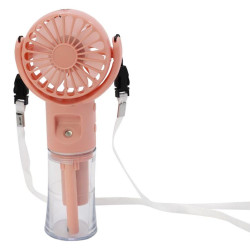 VENTILADOR PORTATIL THULOS TH - MFN - 01 ROSA