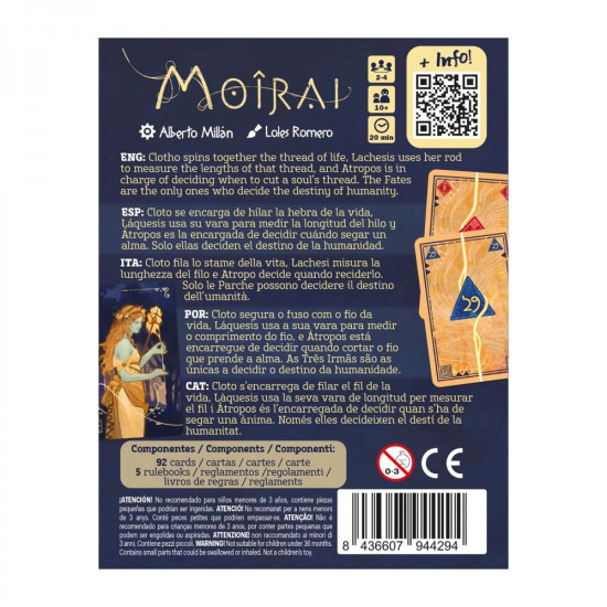 JUEGO MESA MOIRAI POCKET Juegos de mesa JUEGO MESA MOIRAI POCKET Juegos de mesa