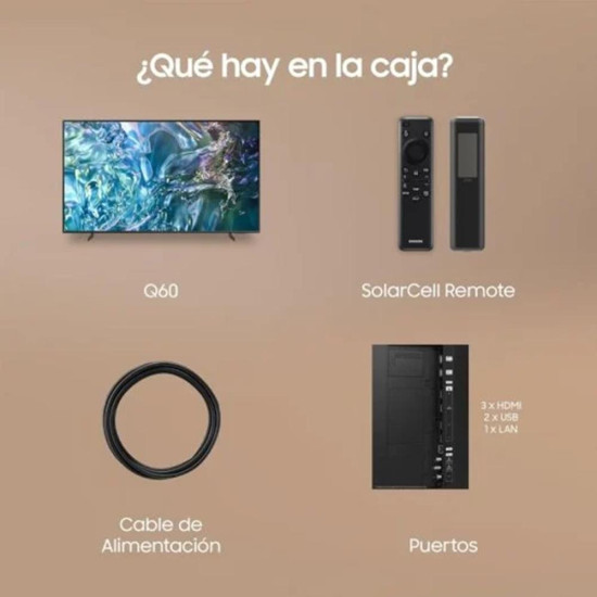 TV SAMSUNG 43 PULGADAS QLED 4K TQ43Q60D Television TV SAMSUNG 43 PULGADAS QLED 4K TQ43Q60D Television