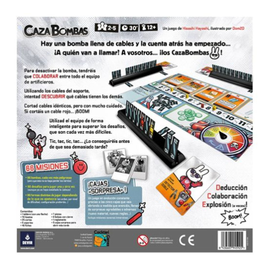 JUEGO MESA CAZA BOMBAS Juegos de mesa JUEGO MESA CAZA BOMBAS Juegos de mesa
