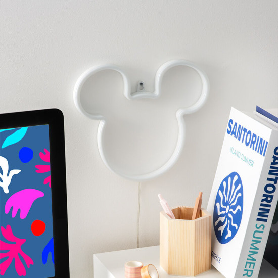 LUZ NEÓN PALADONE MICKEY MOUSE Lampara merchandising LUZ NEÓN PALADONE MICKEY MOUSE Lampara merchandising