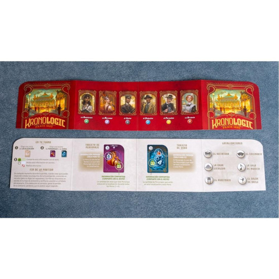 JUEGO MESA KRONOLOGIC: PARIS 1920 Juegos de mesa JUEGO MESA KRONOLOGIC: PARIS 1920 Juegos de mesa
