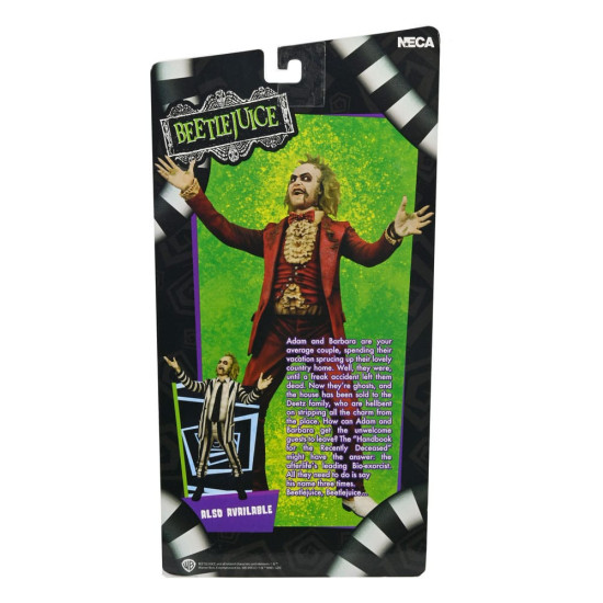 BEETLEJUICE RED TUXEDO SCALE ACTION FIG. Figuras BEETLEJUICE RED TUXEDO SCALE ACTION FIG. Figuras