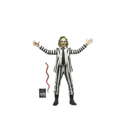 BEETLEJUICE BLACK AND WHITE STRIPED SUIT