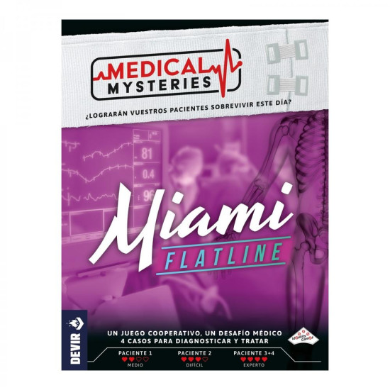JUEGO MESA MEDICAL MYSTERIES MIAMI Juegos de mesa JUEGO MESA MEDICAL MYSTERIES MIAMI Juegos de mesa