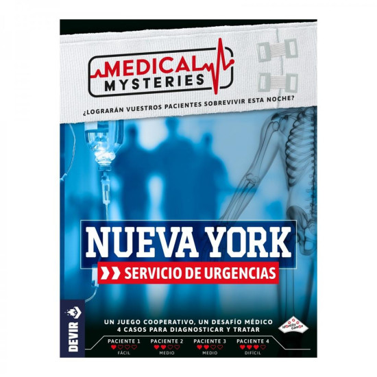 JUEGO MESA MEDICAL MYSTERIES NEW YORK Juegos de mesa JUEGO MESA MEDICAL MYSTERIES NEW YORK Juegos de mesa