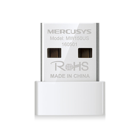 ADAPTADOR WIFI USB 2.0 MERCUSYS MW150US Adaptadores usb red