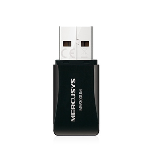 ADAPTADOR WIFI USB 2.0 MERCUSYS MW300UM Adaptadores usb red
