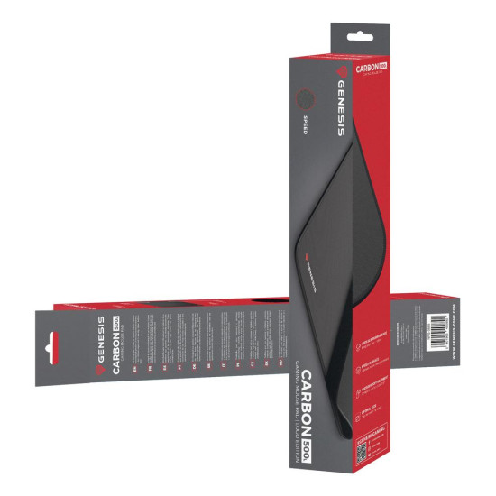 ALFOMBRILLA GAMING GENESIS CARBON 500 L Alfombrillas ALFOMBRILLA GAMING GENESIS CARBON 500 L Alfombrillas