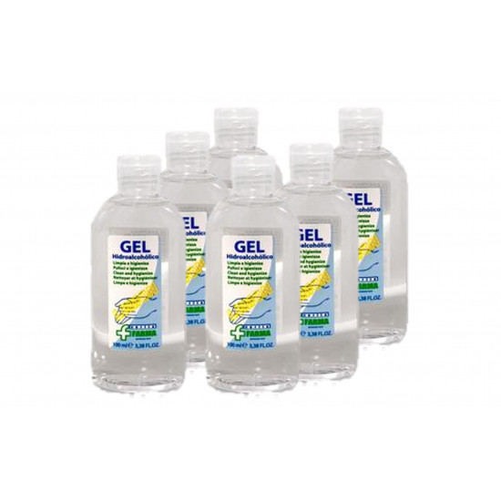 VERITA FARMA GEL HIDROALCOHOLICO 100ML PACK Geles higienizantes