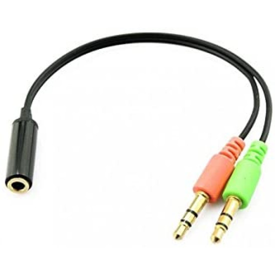 CABLE - ADAPTADOR BIFURCADOR MINI JACK 3.5 MM Convertidores