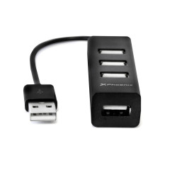 HUB USB PORTATIL PHOENIX 4 PUERTOS