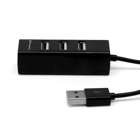 HUB USB PORTATIL PHOENIX 4 PUERTOS Dockings y hubs