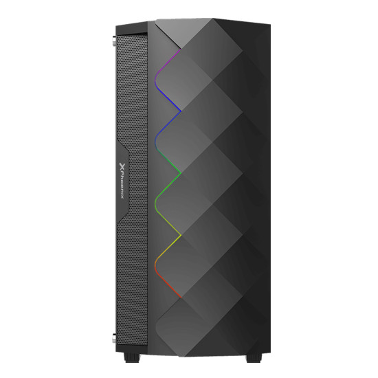 CAJA GAMING TORRE PHOENIX BLACK DIAMOND Cajas