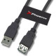 CABLE USB MACHO A HEMBRA 5 Cables usb  firewire