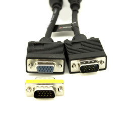 CABLE SVGA D - SUB15 3 M M - H