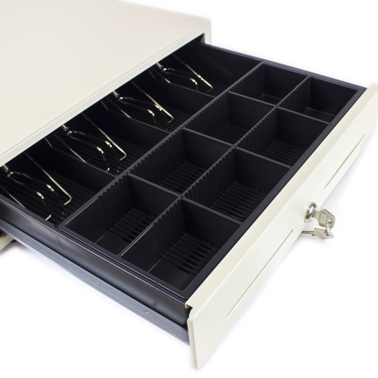 CAJÓN PORTAMONEDAS MANUAL BLANCO 41 X Cajones portamonedas CAJÓN PORTAMONEDAS MANUAL BLANCO 41 X Cajones portamonedas