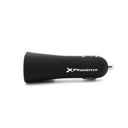 CARGADOR UNIVERSAL PHOENIX PHCARCHARGER2USB+ COCHE MECHERO