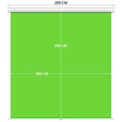 PANEL CHROMAKEY PANTALLA PLEGABLE PHOENIX TEJIDO