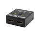 HUB 2 HDMI SPLITTER 4K CON Cables audio vídeo HUB 2 HDMI SPLITTER 4K CON Cables audio vídeo