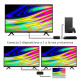 HUB 2 HDMI SPLITTER 4K CON Cables audio vídeo HUB 2 HDMI SPLITTER 4K CON Cables audio vídeo
