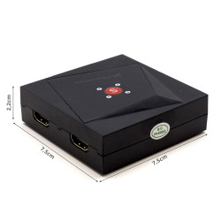 HUB 4 HDMI SPLITTER BIDIRECCIONAL 4K