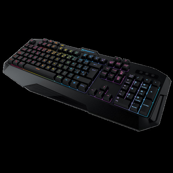TECLADO GAMING PHOENIX CON CABLE LUZ Teclados