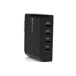 CARGADOR PARED 5.1V 4 ENTRADAS USB