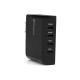 CARGADOR PARED 5.1V 4 ENTRADAS USB Baterías y cargadores portátiles CARGADOR PARED 5.1V 4 ENTRADAS USB Baterías y cargadores portátiles