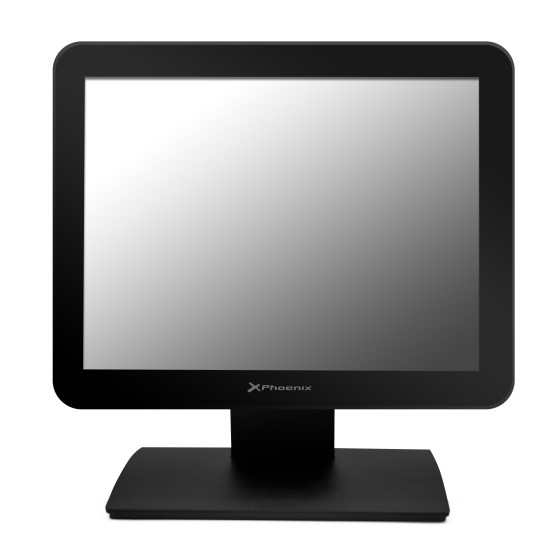 MONITOR LCD LED TÁCTIL NEGRO 15PULGADAS Monitores tpv y táctiles